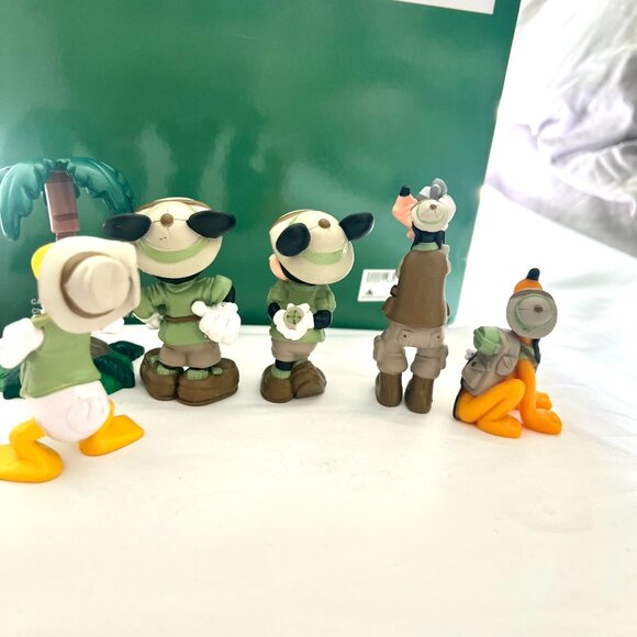 Disney Parks Animal Kingdom Mickey & Friends Safari Collectible Figures Figurine - Picture 6 of 10